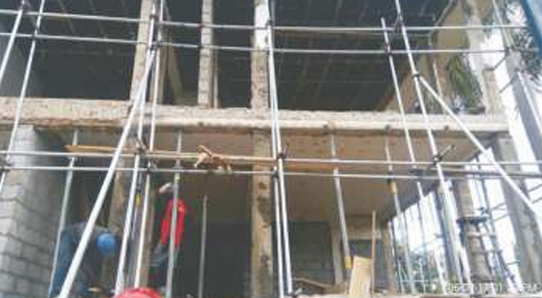 Structural Steel Frame & Scaffolding